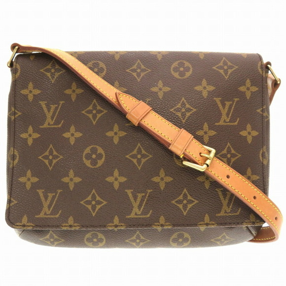 LOUIS VUITTON Brown Monogram Shoulder Bag - Picture 1 of 10